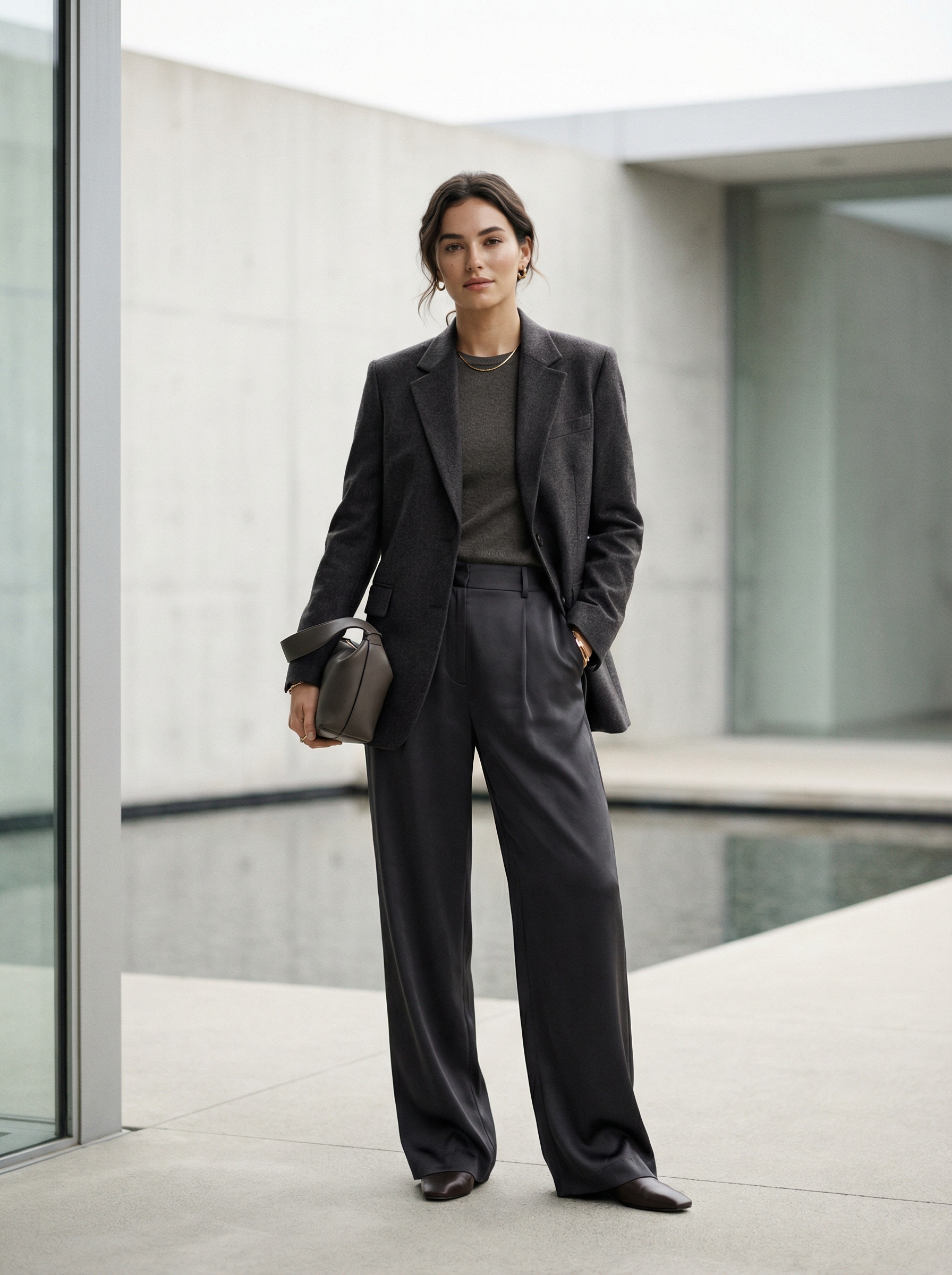 Black suit editorial
